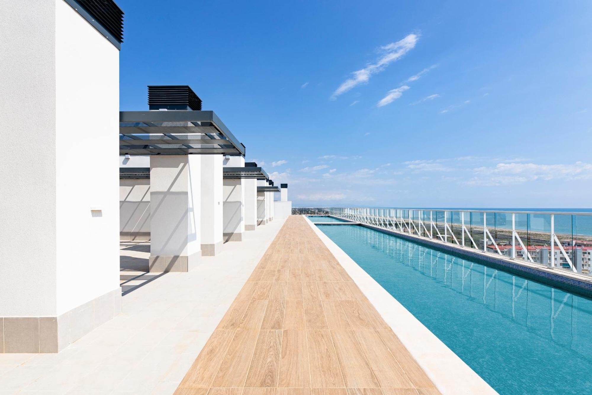 Apartamentos En Canet Al Mar, Junto Playa Y Con Piscina Canet d’En Berenguer Kültér fotó
