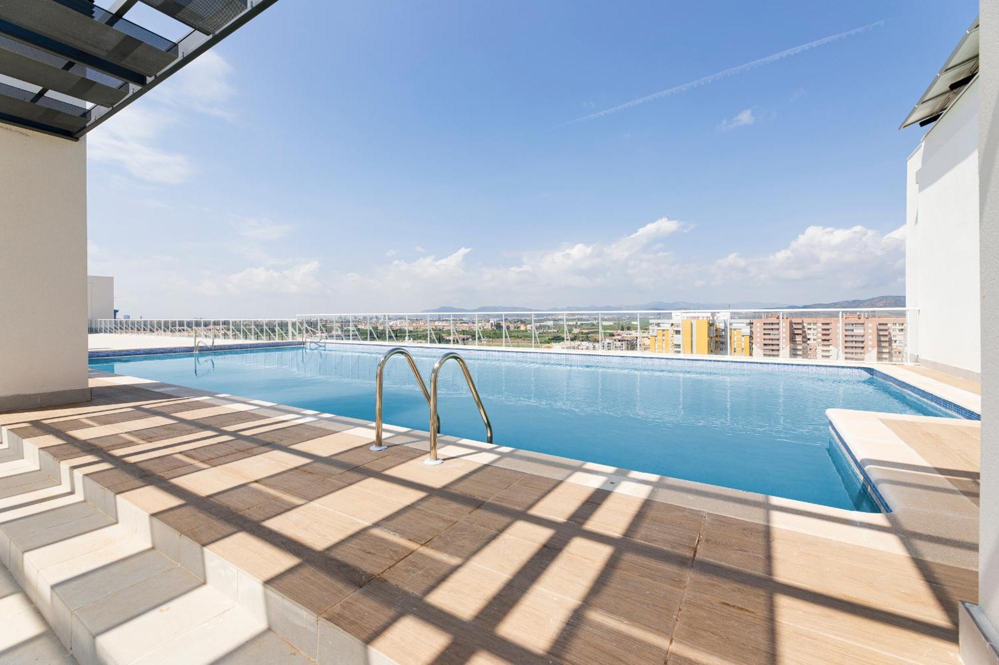 Apartamentos En Canet Al Mar, Junto Playa Y Con Piscina Canet d’En Berenguer Kültér fotó